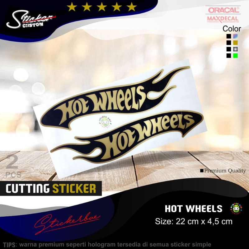 cutting sticker~ 2pcs stiker hot wheels stiker sticker motor hotwhel