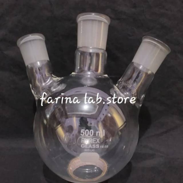 Jual Boiling Flasklabu Didih 500ml 3 Neck Pyrex Class A Shopee Indonesia 2761