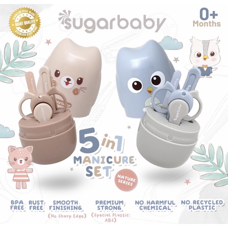 SUGARBABY 5IN1 MANICURE SET 0+