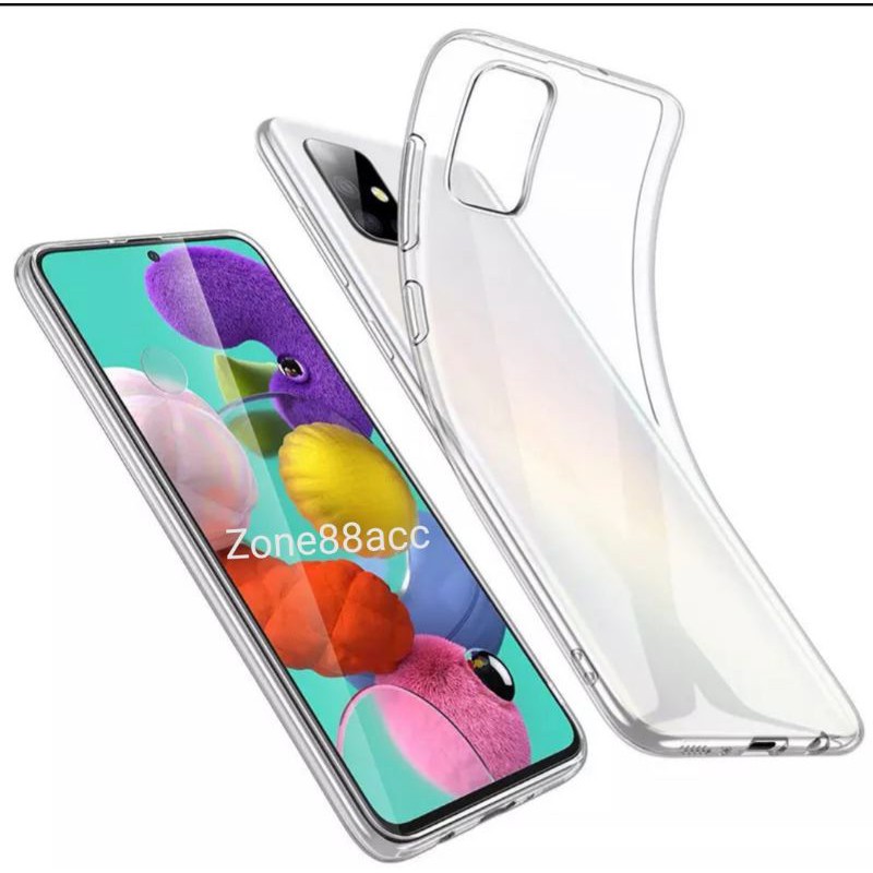 Silicon Samsung A10 A10S A20S A30 A30S A50 A50S A70s A70 S A21S A31 A51 A71 Clear Case Bening Transparan Ultrathin Softcase 2mm Silikon soft Pelindung belakang handphone TPU