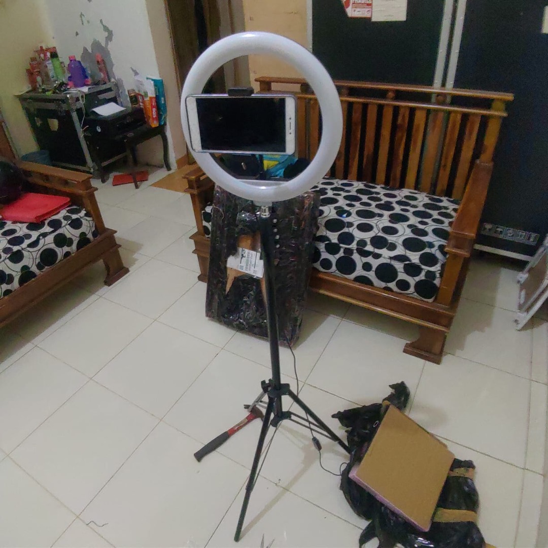 Ring Light Paket Lengkap Multifungsi