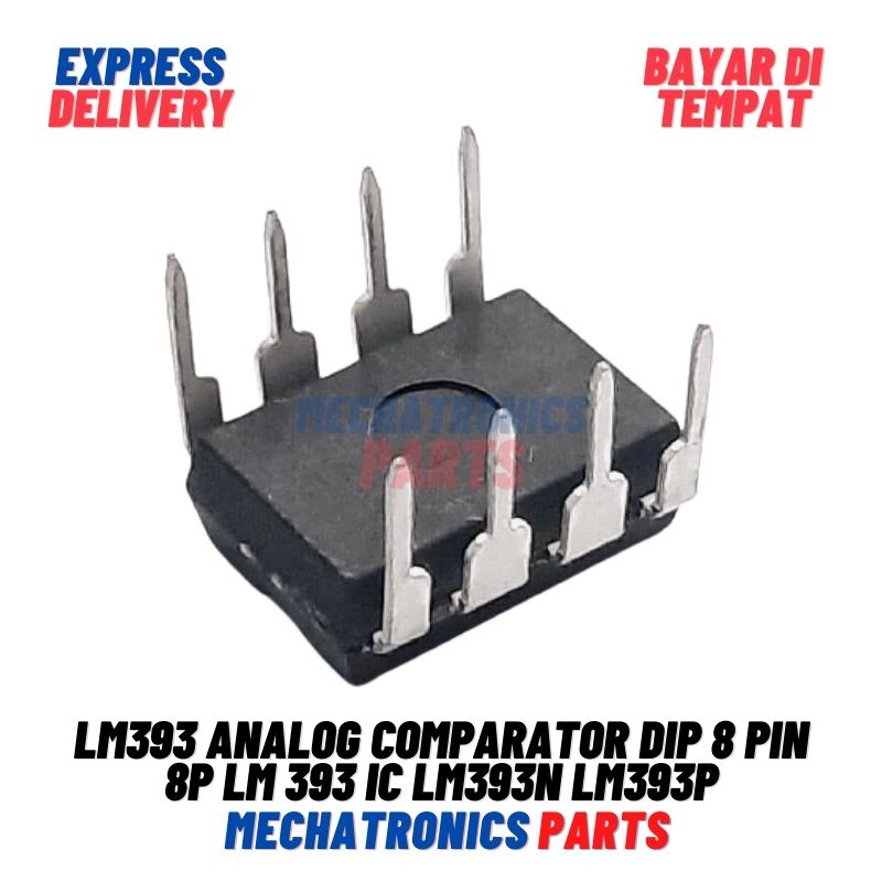 LM393 Analog Comparator DIP 8 Pin 8p LM 393 IC LM393N LM393P