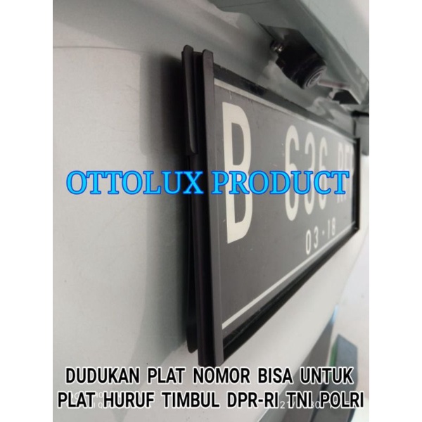 Tatakan plat nomor mobil bisa untuk Std samsat dan plat dinas timbul kuningan Dpr-Ri Tni Polri