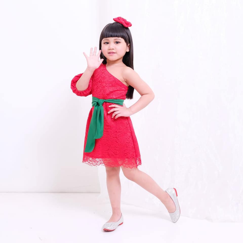 ETHNICKIDSWEAR - SABRIA DRESS NATAL ANAK PEREMPUAN / BAJU NATAL COUPLE MOM KIDS / BATU NATAL ANAK PE