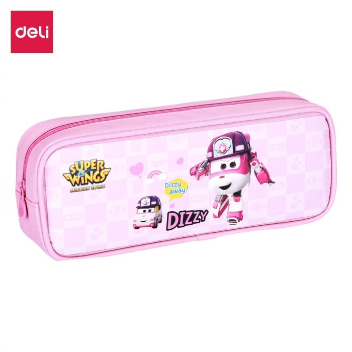 

Jual Deli Ez87202 Tempat Pensil Deli Super Wings 220X80X45Mm Kain Oxford Diskon