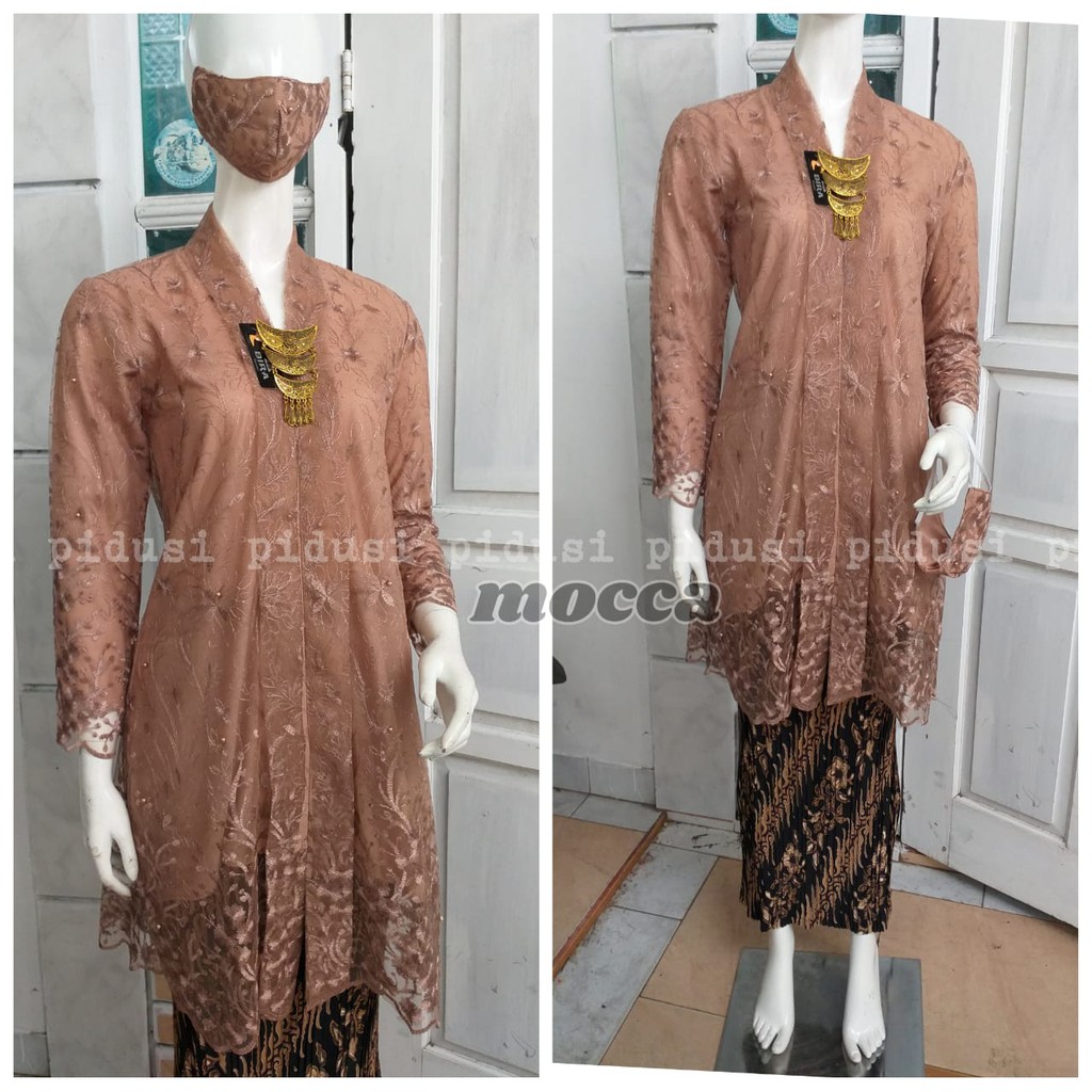 PROMO SET KEBAYA KARTINI TUNIK TULLE / SET KEBAYA KARTINI TUNIK / SET KEBAYA MUSLIMAH