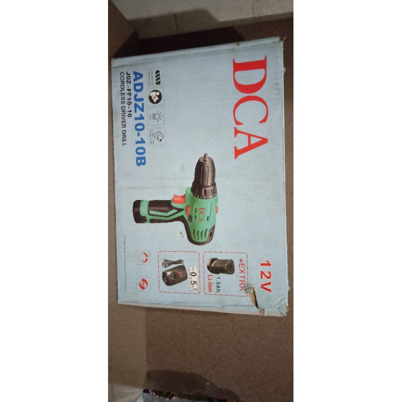DCA Cordless Driver Drill ADJZ10-10B