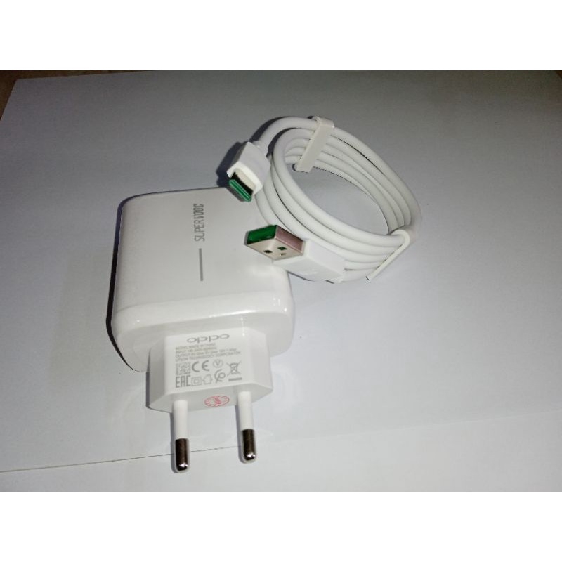 CHARGER OPPO 65W OPPO RENO ACE 2 TYPE-C SUPER VOOC