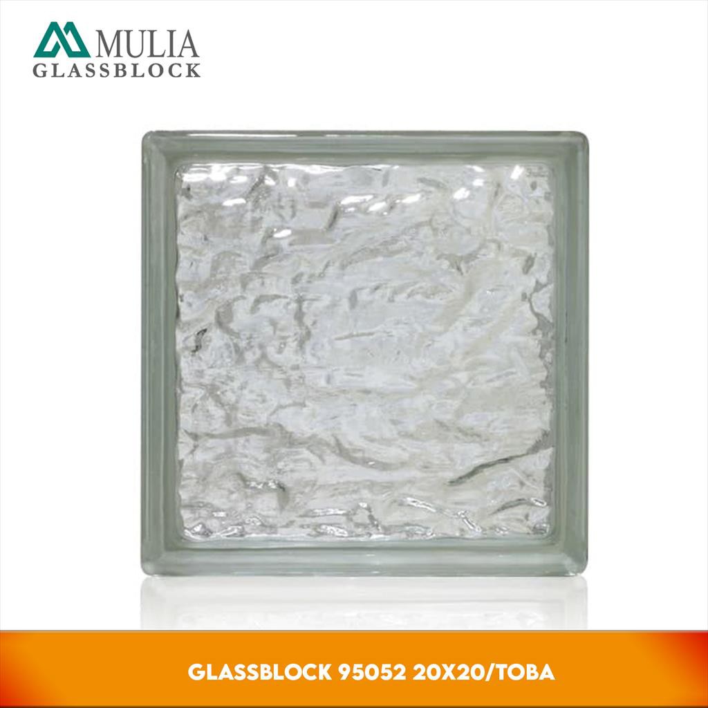 Mulia Glass Block 20X20 Toba - Balok Kaca