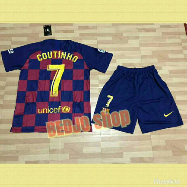 Jersey Anak Barcelona Home 2019 - 2020 OFFICIAL