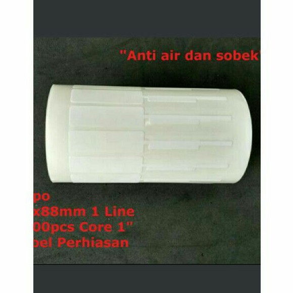 

yupi perhiasan 12x88mm 1line 1000pcs gap 2mm core 1 inchi