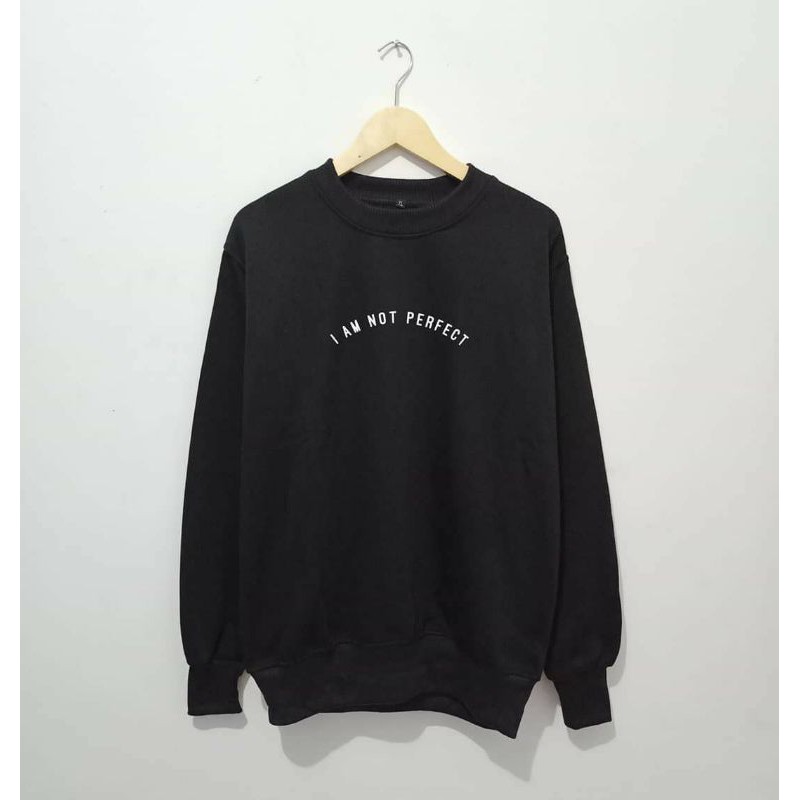 sweater kerah tanpa kupluk crewneck // sweater pria_outwear//