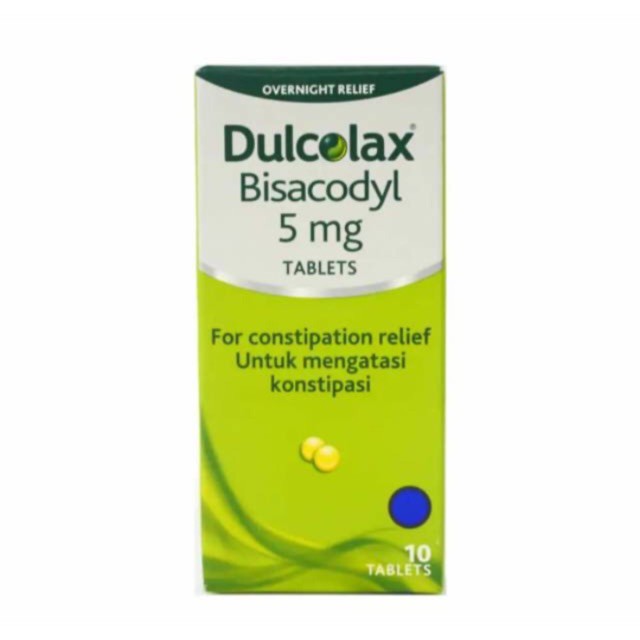 Dulcolax Bisacodyl 10mg /Obat Susah BAB/Sembelit/Gangguan Pencernaan/Obat Pencahar