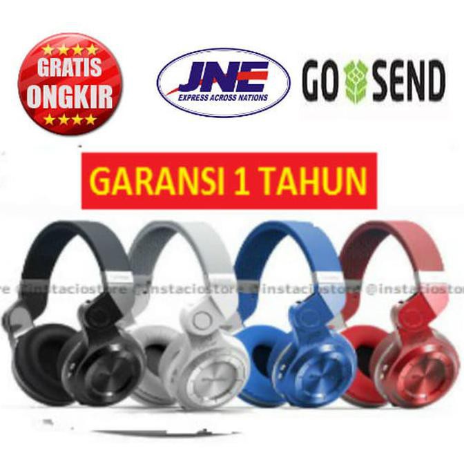 Termurah Original Bluedio T2+ Turbine Hurricane Wireless Bluetooth Headphone Terlaris