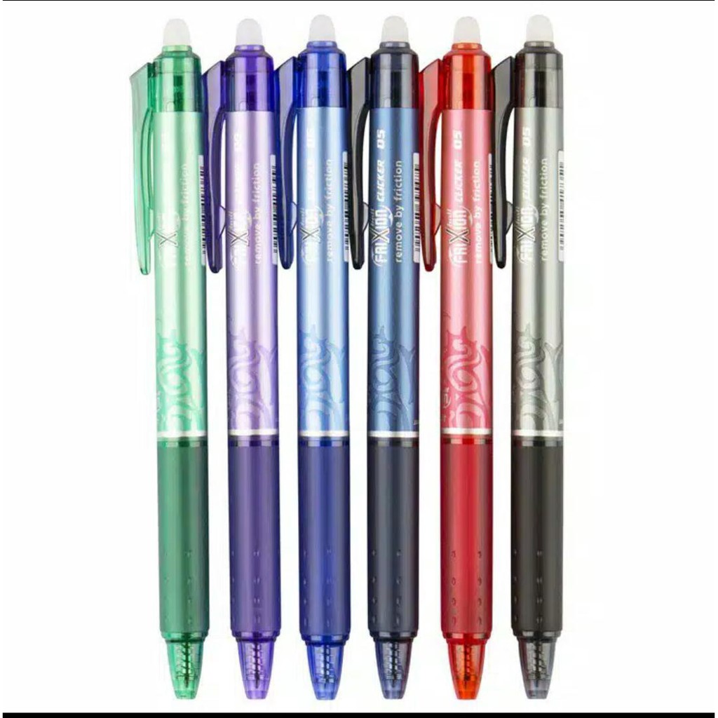 

Pulpen Pen Cetek Pilot Frixion Clicker Point 0.5 pulpen bisa dihapus