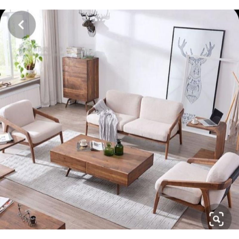 KURSI SOFA TAMU JOK JATI JEPARA