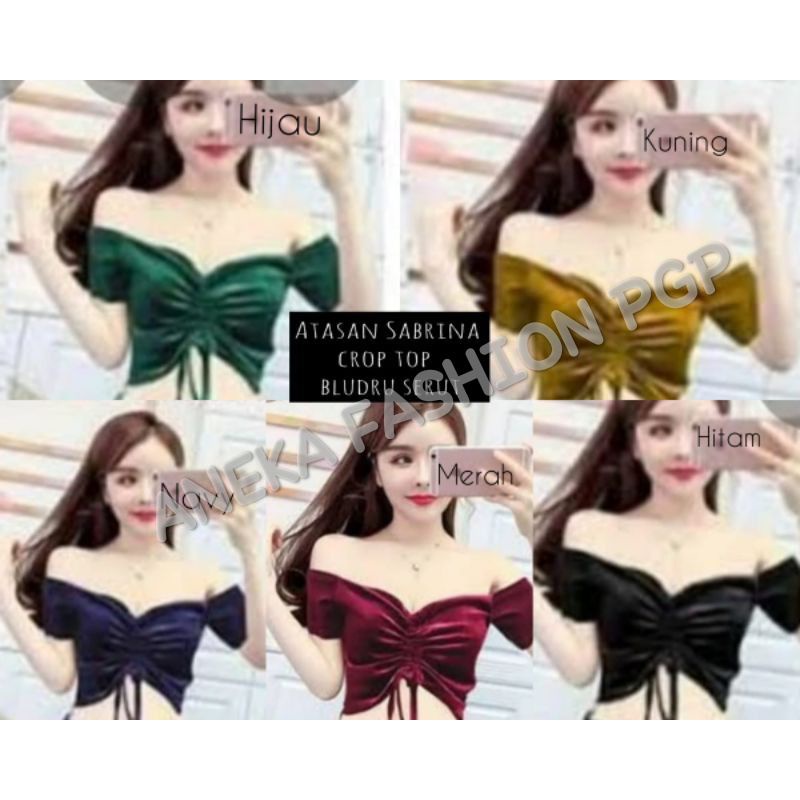BIG SALE ATASAN 713 CROP SABRINA BLUDRU SERUT
