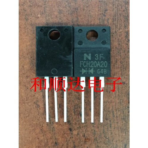 10pcs / LOT FCH20A20 TO-220F 20A / 200V Rectifier Dioda Schottky