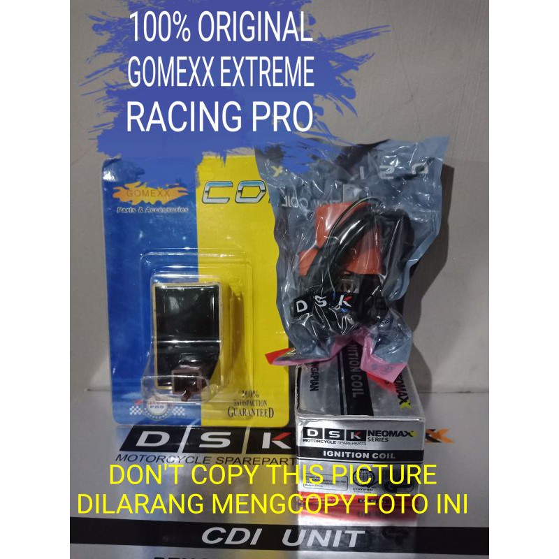 CDI GOMEXX EXTREME RACING PRO UNLIMITER KOIL COIL DSK GRAND SUPRA X FIT NEW REVO LEGENDA SETARA BRT