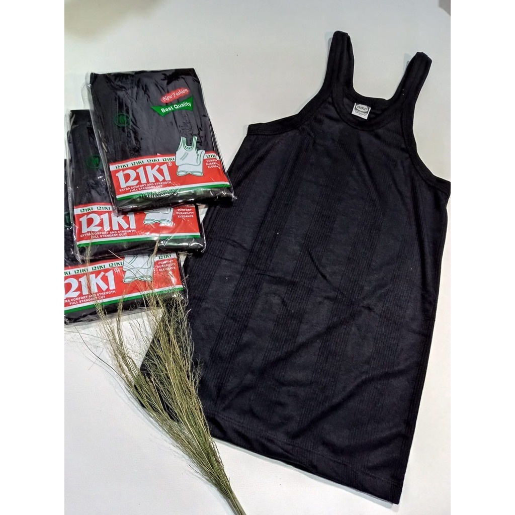 RC Singlet Pria Dewasa INDEED/RIKI Atasan Kaos Dalam Pria Ukuran M L XL XXL Polos Hitam dan Putih