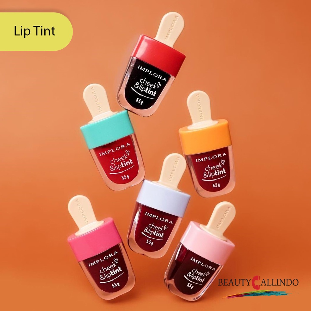 Implora Cheek &amp; Lip Tint | Lip Tint Bibir | Blush on