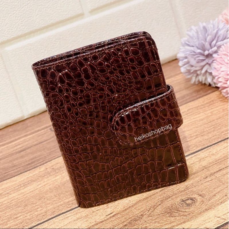DOMPET KARTU CROCO DOMPET KARTU IMPORT KULIT PRIA WANITA