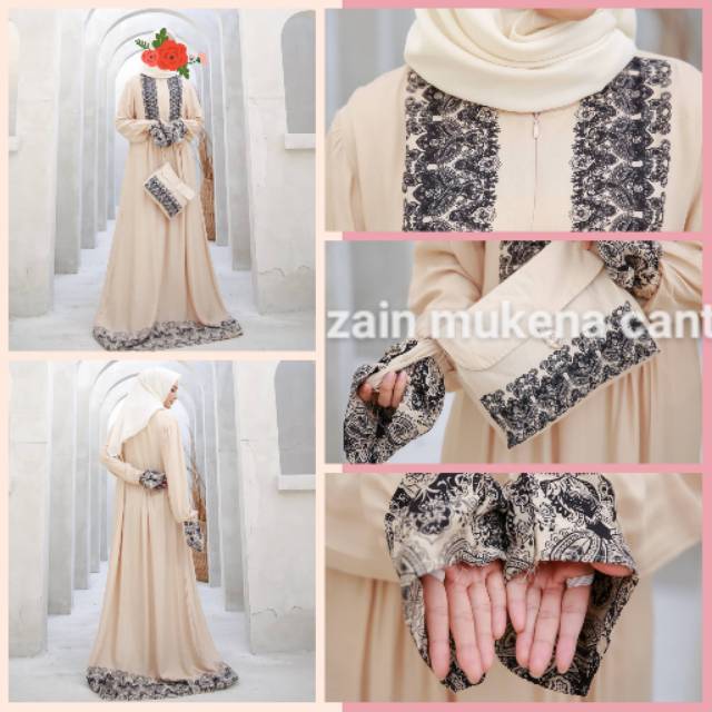 Mukena Travelling Zain Mukena salwa Gratis Godie Bag