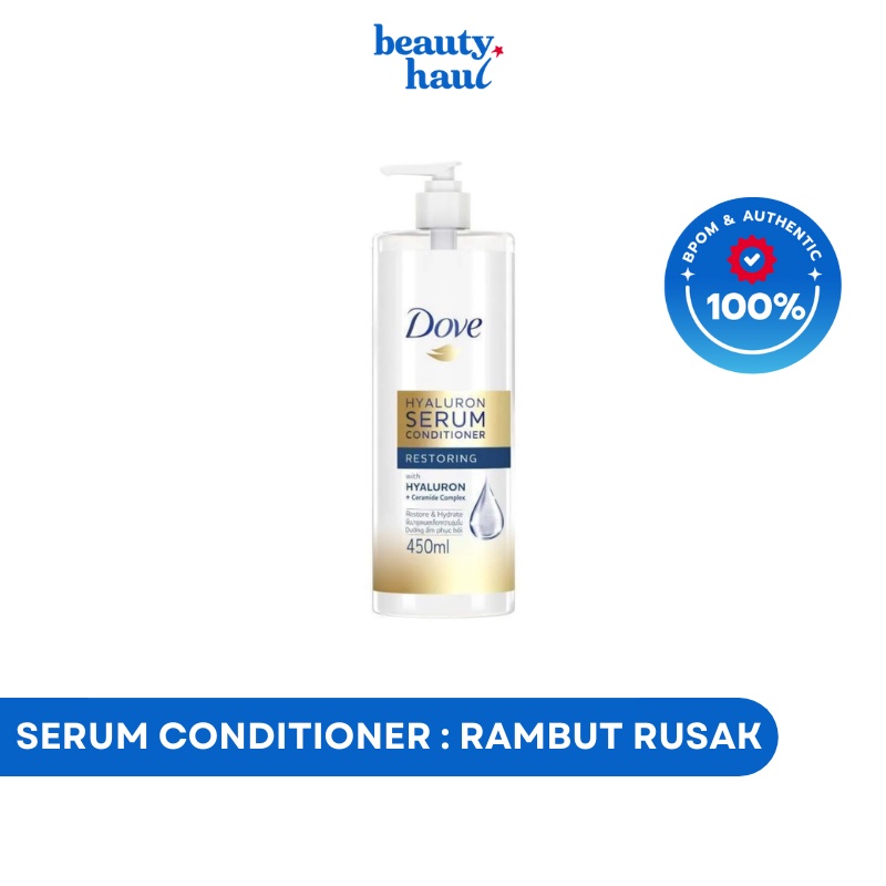 Jual DOVE Hyaluron Serum Conditioner Restoring & Nourishing Rambut
