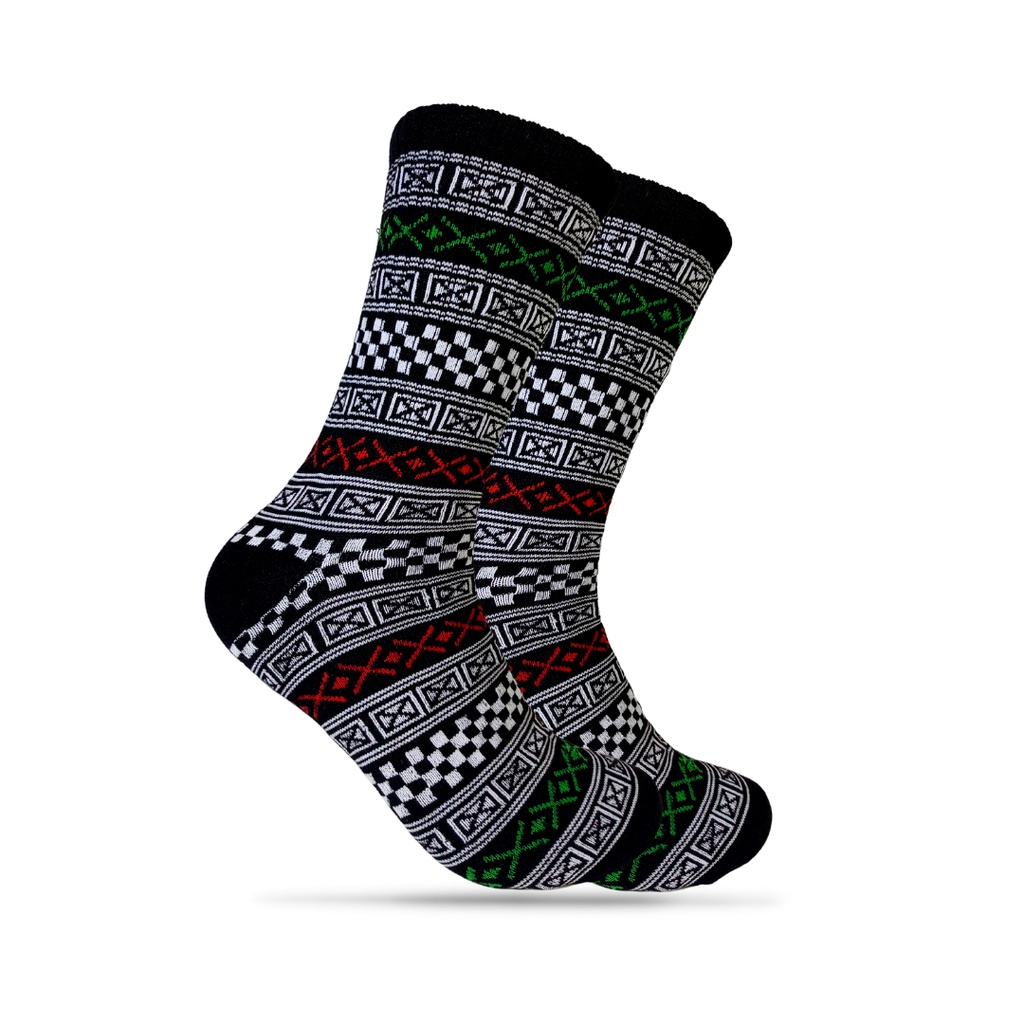 Kaos Kaki Oldschool - Kaos Kaki Motif Tribal T15 - The Muds Official