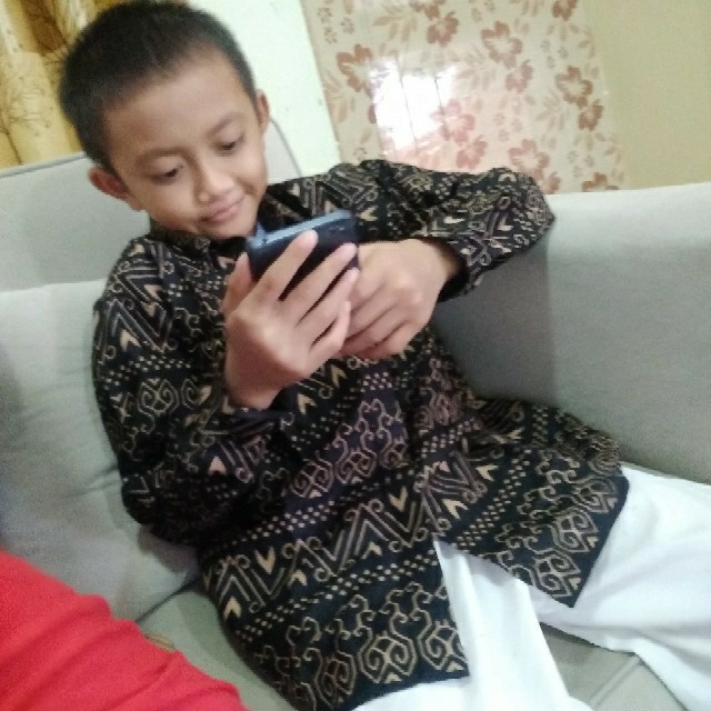 Baju Batik Anak Laki-laki Lengan Panjang Bisa Buat Seragam Sekolah Hari Batik - Harga Grosiran Murah