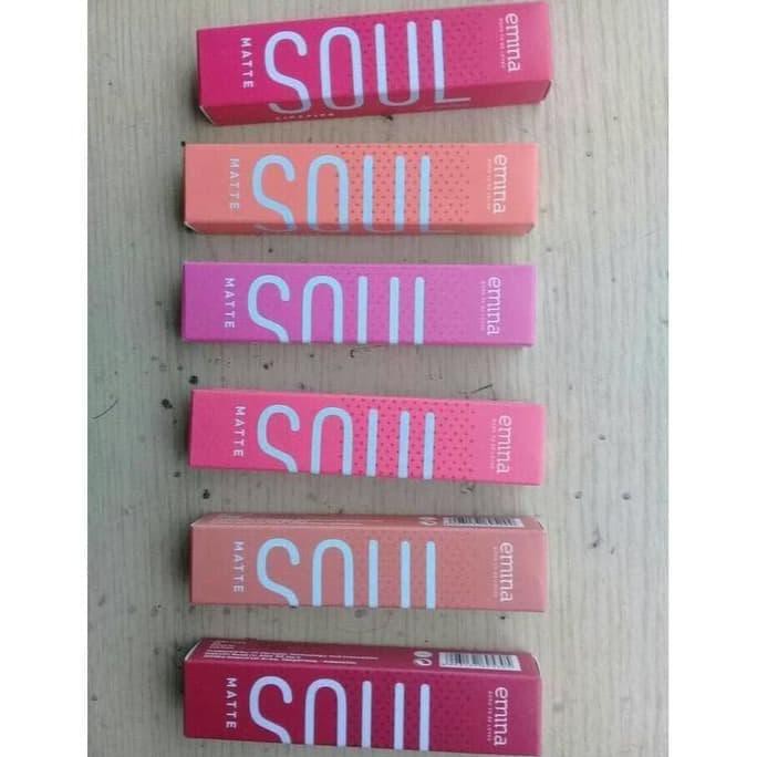 Emina Lipstik Soul Matte /Lipstik matte emina Original