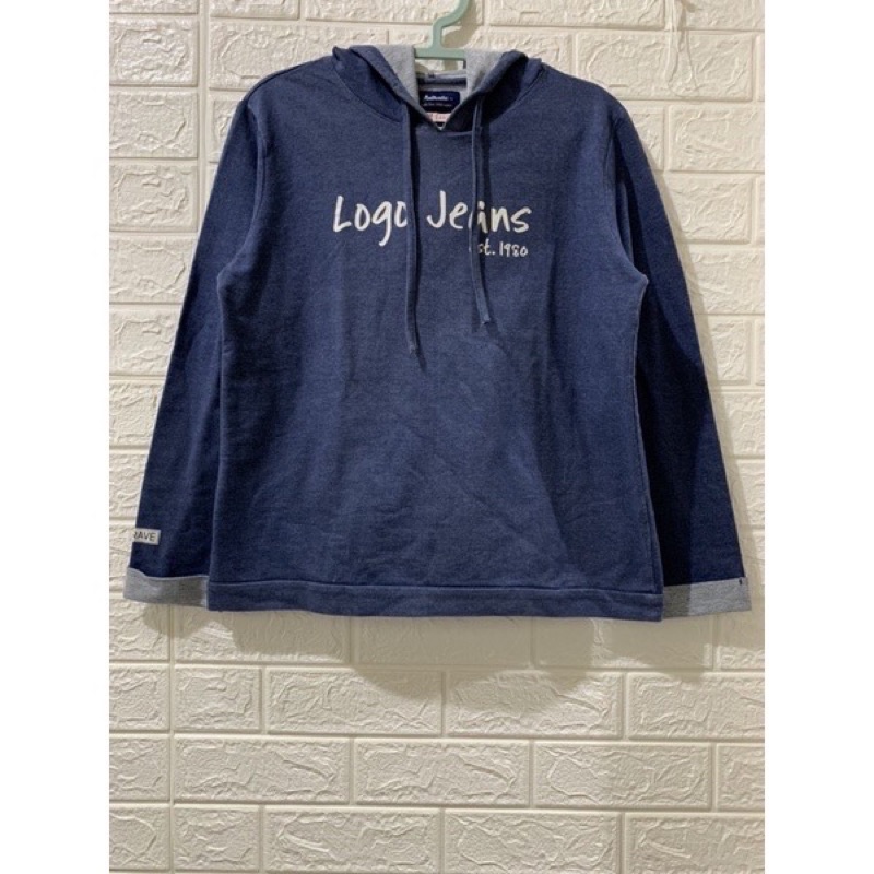 preloved hoodie logo jeans