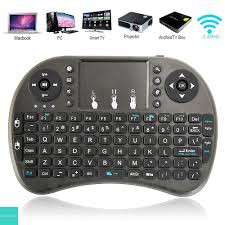 MINI KEYBOARD TOUCHPAD WIRELESS i8 2.4G ORIGINAL FOR PC NOTEBOOK TV BOX HANDPHONE