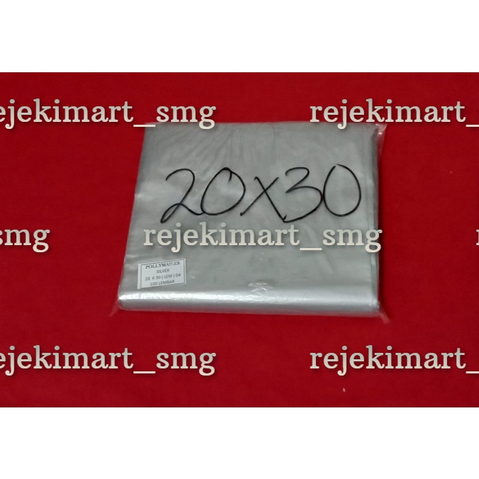 

Polymailer Uk (20 x 30) Warna Silver Isi 100 pcs
