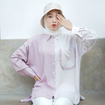 1KG MUAT 5PCS | NEIKO TOP SHIRT PASTEL HITS OOTD FASHION SELEBGRAM WANITA