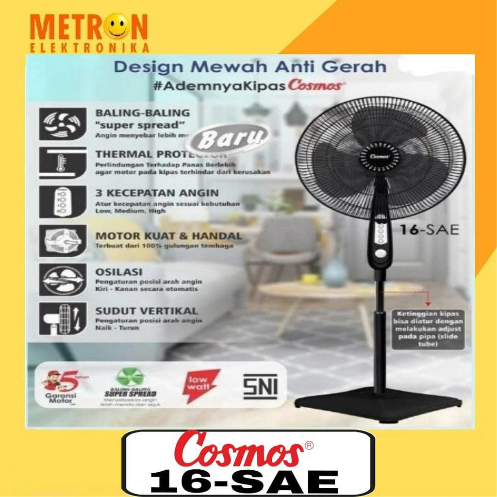 COSMOS 16 SAE - STAND FAN 16 IN KIPAS ANGIN BERDIRI