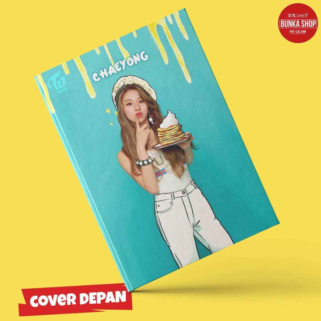

Note Book Musik Korea Kpop Twice Chaeyong Hardcover A5 Buku Tulis Catatan Murah Jurnal Agenda Planner