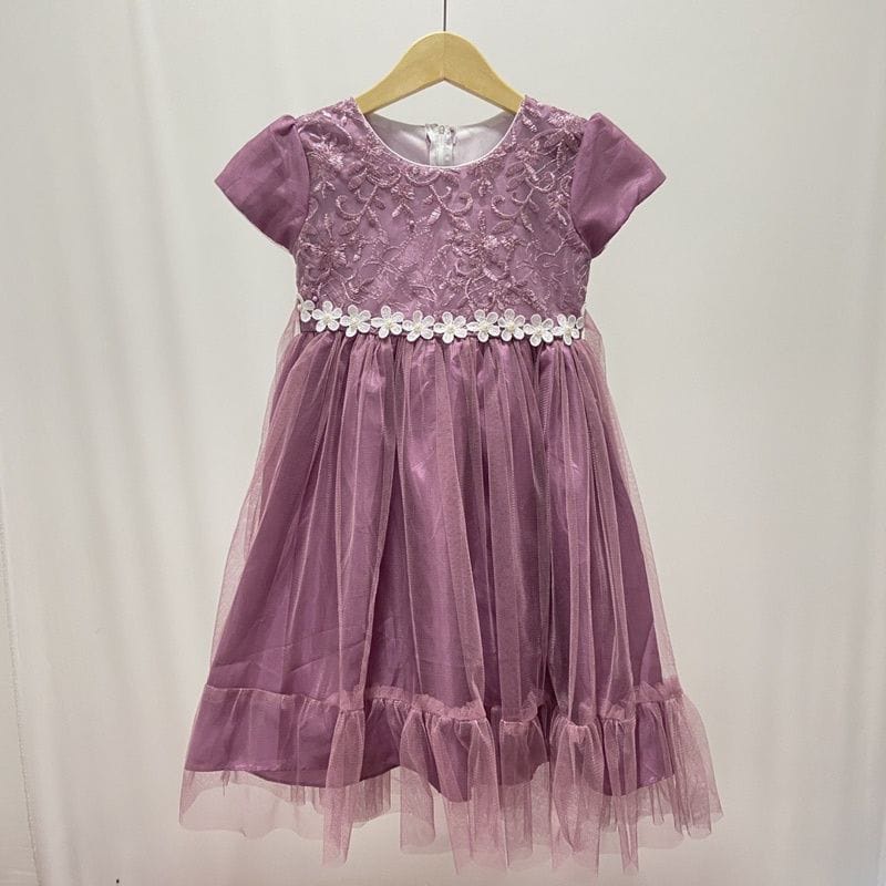 Dress Anak Novita / Dress Pesta Ulang Tahun Anak Usia 2-10 Thn