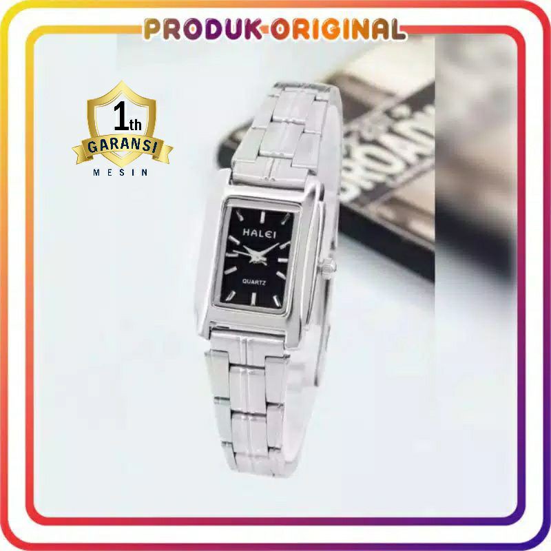 COD JAM TANGAN WANITA HALEI ORIGINAL MODEL 321 100% ANTI KARAT ANTI AIR FREE BOX HALEI