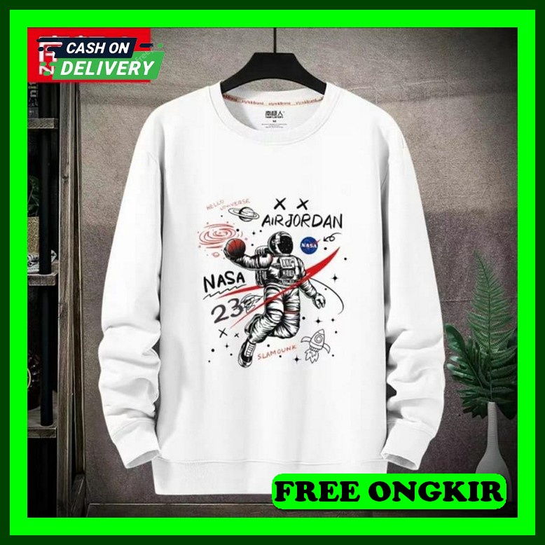 Sweater Hoodie Bad Boy White Cotton Premium Jaket Pria Original Distro Bandung Atasan Unisex Sweater