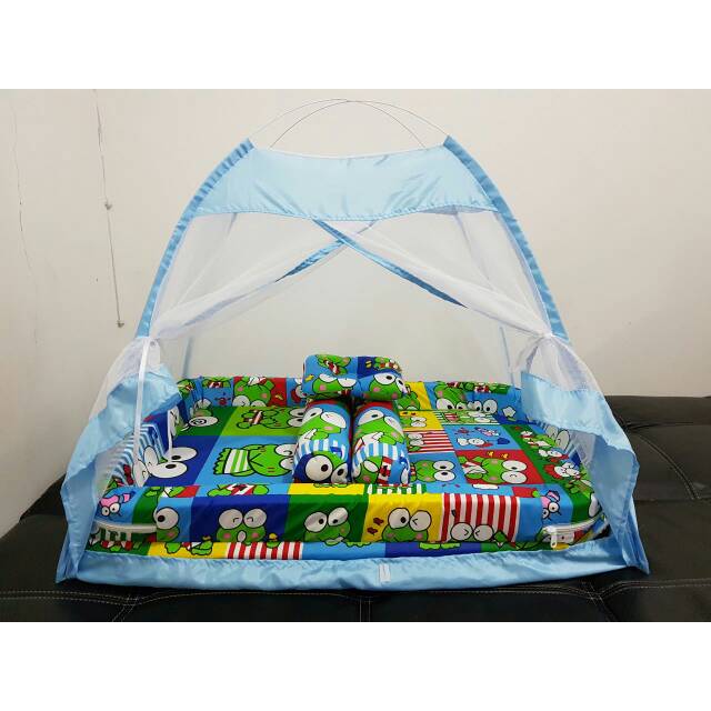 Kasur tenda bayi motif keropi/karakter lucu/kado/kursi dorong bayi/baju bayi