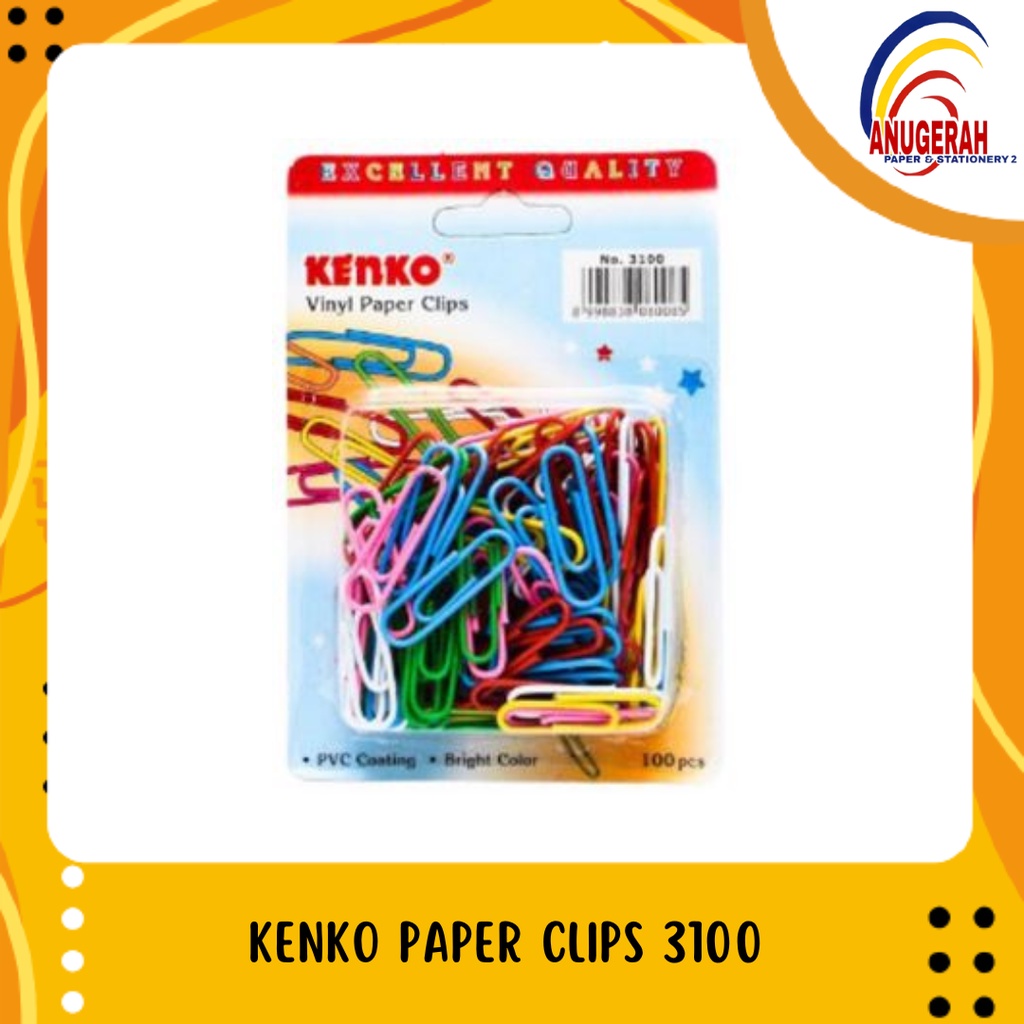 

KENKO PAPER CLIPS 3100 (PCS)