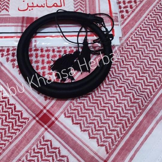 Sorban Almas Arafat Merah Putih Imamah Palestina Saudi Arab