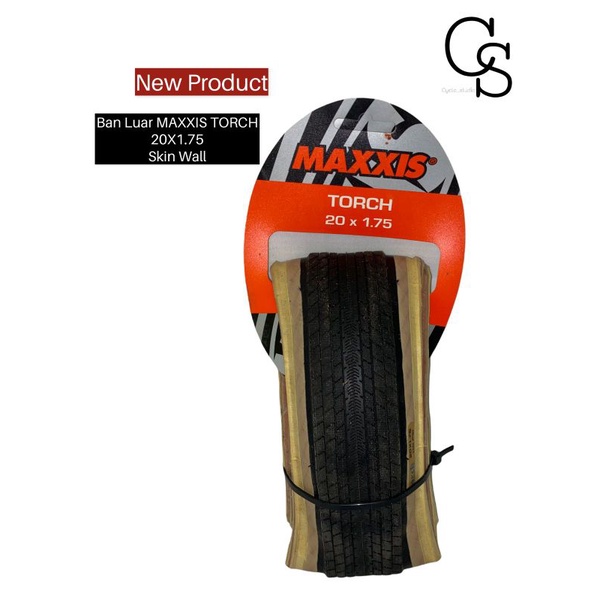 Ban luar Sepeda maxxis Torch 20 x 1.75 Skin Wall