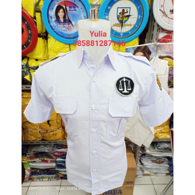 KEMEJA ADVOKAT LAWYER KEMEJA PERADI LENGAN PENDEK