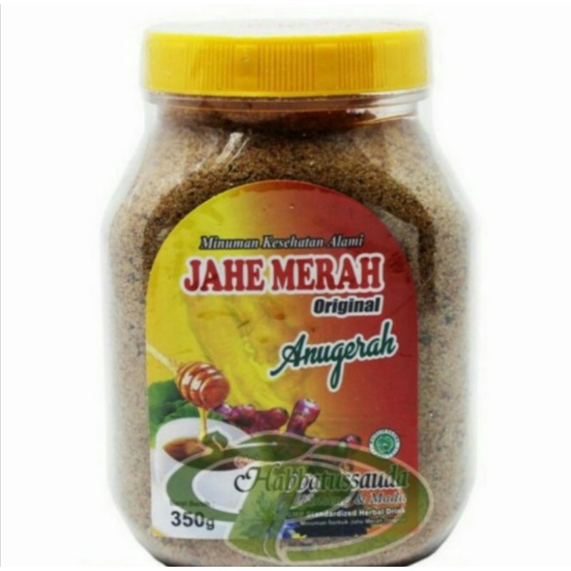 

Jahe Merah Instan Anugrah plus Habatussauda, Madu dan Propolis