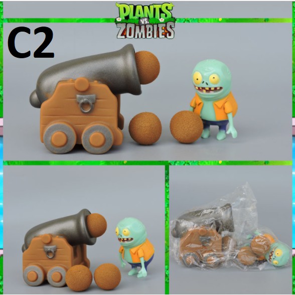 J3 - Mainan Plants vs zombies shooting