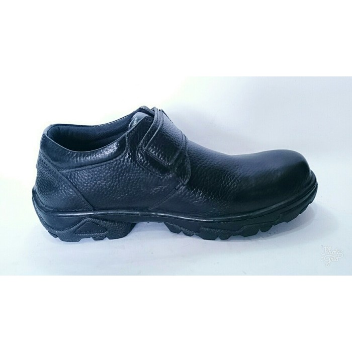 Sepatu Safety Pria Kulit Asli Rasheda Dr 03 Big Size