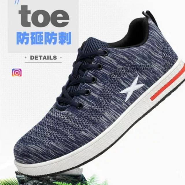 Sepatu safety sport fashion kode 72