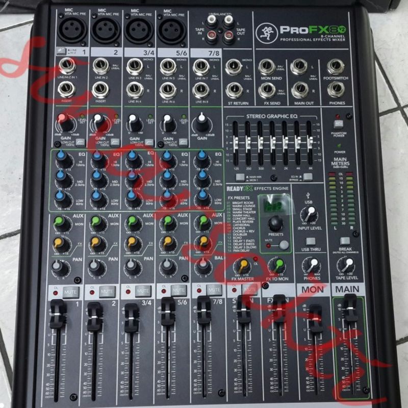 Mixer Mackie Pro FX 8 V2 ( 8 Channel ) ORIGINAL